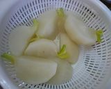 蕪の煮物❀白胡麻ソースがけ作り方3写真