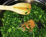 思い出の味、義理母の大根菜の味噌炒め作り方4写真