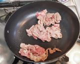 牛肉とごぼうの炒め物作り方1写真