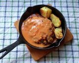 スキレットdeハンバーグ♪作り方6写真