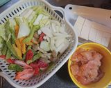 レンチン簡単♡生姜薫る和風スープ作り方1写真
