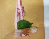 ちくわチーズのシソ豚バラ巻作り方2写真