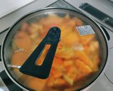 バターナッツかぼちゃスープ作り方5写真