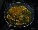 ネギ味噌ごまダレうどん作り方5写真