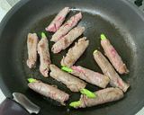 アスパラの牛肉巻き作り方3写真