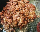 甜麺醤でつくる●あまからそぼろ焼きうどん作り方3写真
