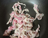 豚肉ときのこの生姜レモン炒め作り方3写真