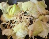 豚肉ときのこの生姜レモン炒め作り方4写真