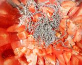 超簡単副菜！トマトと塩昆部長和えたやつ作り方2写真