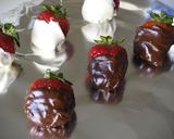 バレンタイン苺ハートチョコとチョコオーレ作り方5写真