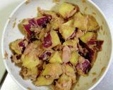 レンジで簡単！さつまいものツナ和え作り方3写真