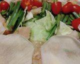 高タンパク食物繊維☆王道醤油もつ鍋作り方18写真