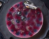 葡萄のレアチーズケーキ*ハロウィンにも♡作り方41写真