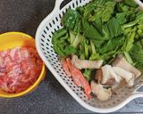 小松菜とナス・豚ロースの味噌炒め作り方3写真