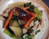 小松菜とナス・豚ロースの味噌炒め作り方11写真