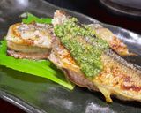 秋刀魚のジェノベーゼ焼き　作り方4写真