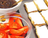 残りのカレーで簡単「厚揚げカレーピザ☆」作り方2写真