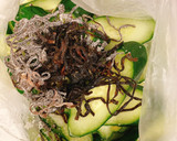 ＊副菜＊白だしできゅうりと塩昆布の浅漬け作り方2写真