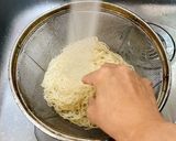 豆乳で作る肉味噌たっぷり温かいそうめん作り方4写真