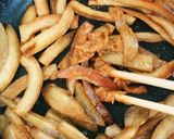 あけびの味噌炒め作り方5写真