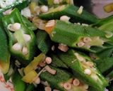 レンつくは♡おくらネギえのきまみれ作り方1写真