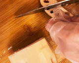 鶏肉とさつまいもと蓮根の黒酢炒め作り方1写真