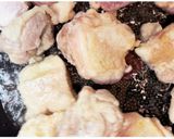 鶏肉とさつまいもと蓮根の黒酢炒め作り方2写真