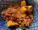 かぼちゃのキーマカレー作り方1写真