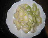 厚揚げと長ネギの味噌炒め作り方2写真