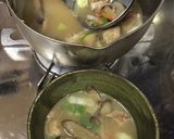 作りかけの味噌汁　ラクして豚汁にワープ！作り方34写真
