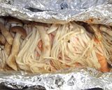調理楽々！簡単☆きのこと鮭のホイル焼き作り方6写真