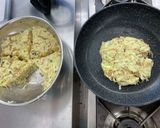 粉無し！野菜たっぷりお好み焼き作り方6写真