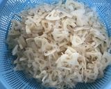 れんこんきんぴら作り方1写真