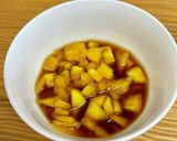鰹のたたき柿ポン酢かけ【ここから栄養士】作り方1写真