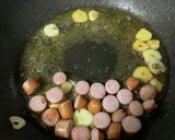 ソーセージとキャベツのペペロンペンネ作り方7写真