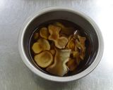 菊芋チップスのさわやか酢の物作り方1写真