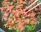 簡単！激ウマ！豚ひき肉ピーマンそぼろ丼♪作り方3写真