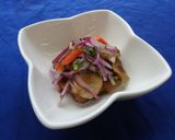 菊芋チップスのさわやか酢の物作り方8写真
