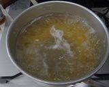生鮭と小松菜のクリームパスタ作り方6写真