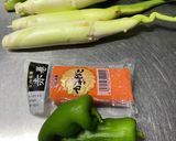 富山の氷見産マコモダケ炒め作り方1写真