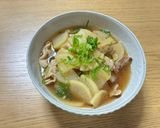 めんつゆで簡単♪豚バラ大根作り方5写真