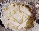 豚バラとキャベツのホイル焼き作り方2写真