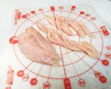 ＃お弁当おかず　チキンフリッター作り方1写真