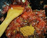 粉から作るインデイアンチキンカレー作り方3写真