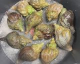 つぶ煮　しょうゆ味作り方2写真