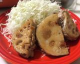【材料シンプル】蓮根のはさみ焼き作り方6写真