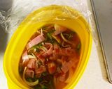 レンジでナポリタン作り方1写真