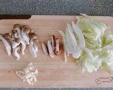 フライパン1つで作るキムチクリームパスタ作り方1写真