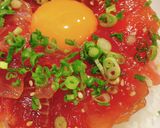 早い！まぐろユッケ丼作り方3写真