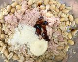 ツナと大豆とニラのチーズ焼き作り方4写真